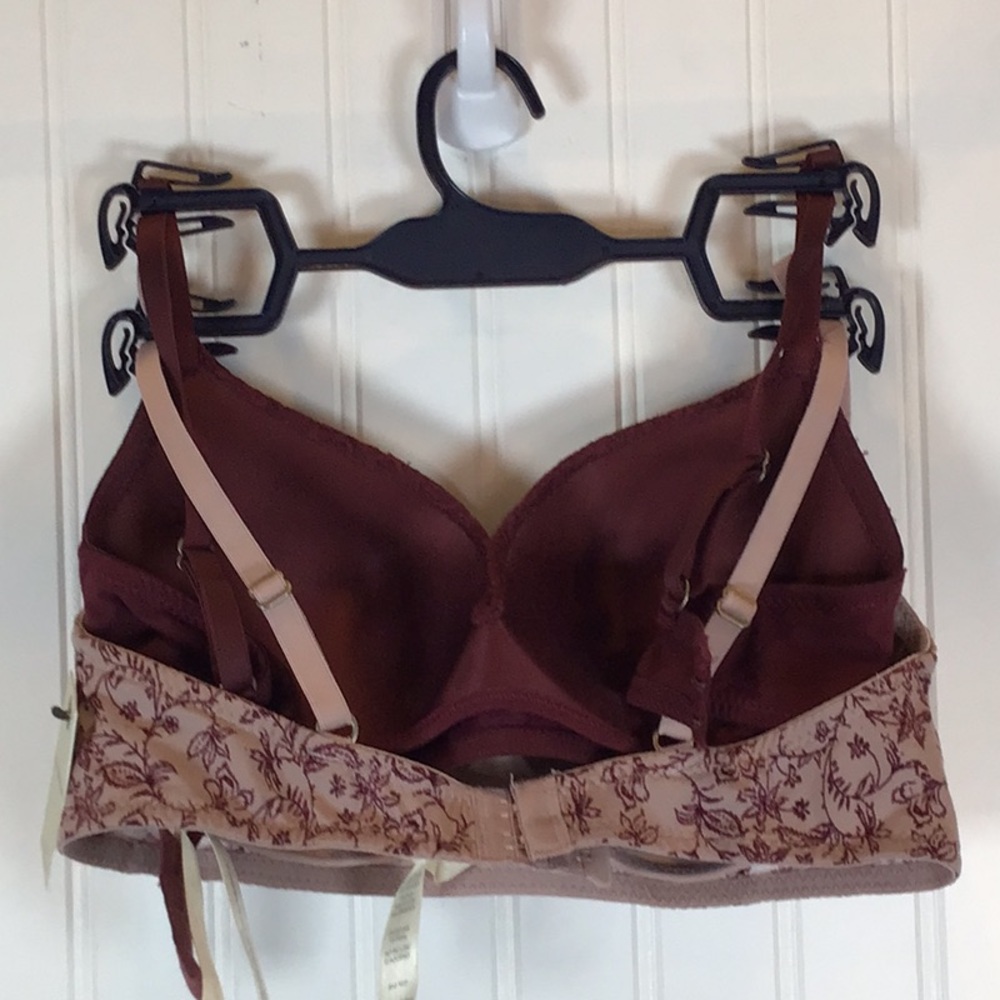 Lucky Brand | Brushed Micro and Lace Wirefree Bras - 2-Pack - Picture 9 of 10